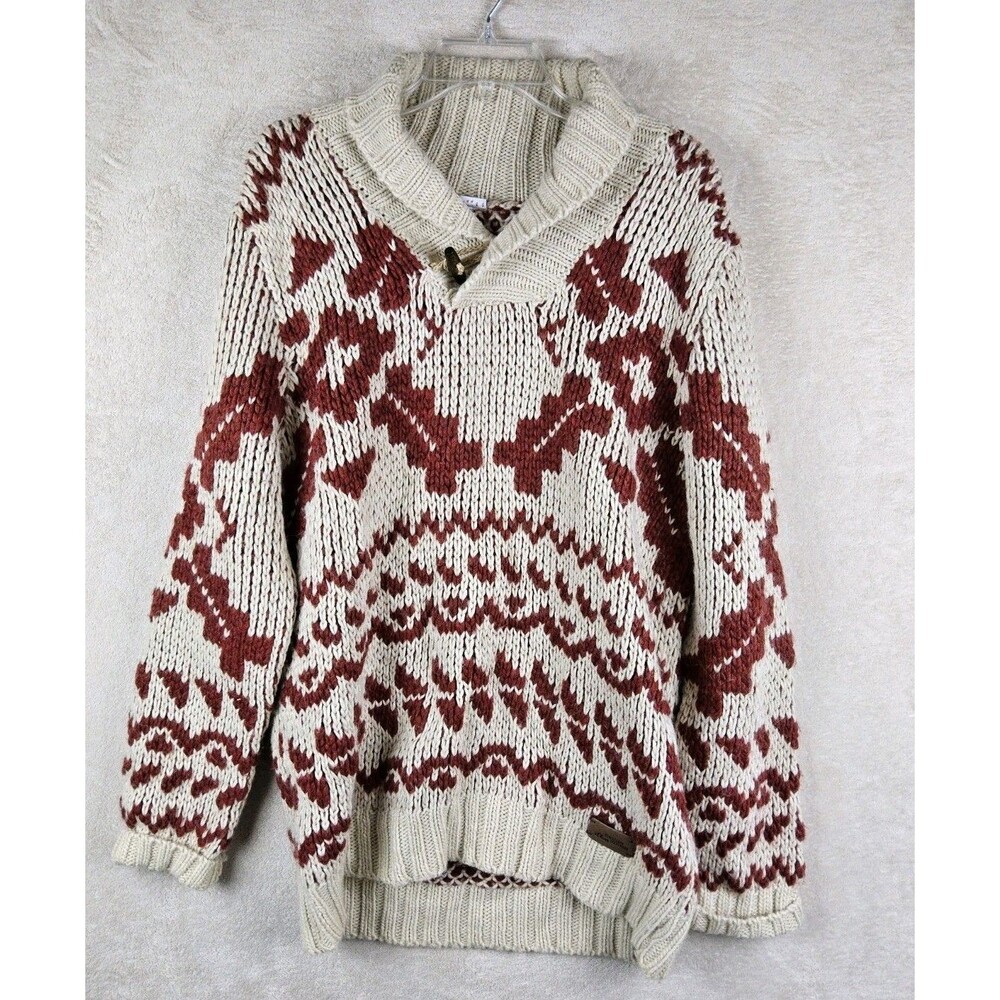S Oliver Men's Chunky Fisherman Long Sleeve Sweater Size L